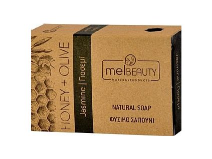 MelBeauty Mydlo med & olivový olej - jasmínová aróma