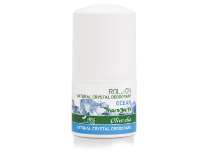 33150 Olive Elia Natural crystal deodorant roll on ocean