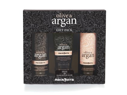 36037 Olive & Argan Gift set hair (SH+C+HM)