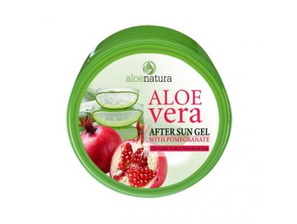 Aloe Natura Gél po opaľovaní s aloe vera a granátovým jablkom