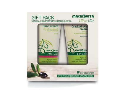 33725 Olive Elia Gift set hand cream hya mini + cracked skin cream mini