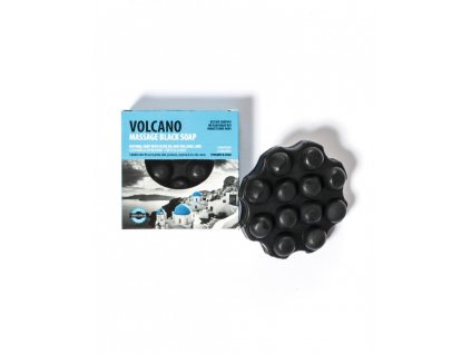 Santo Volcano Spa Čierne masážne mydlo  Santo Volcano Spa Volcano Massage black soap