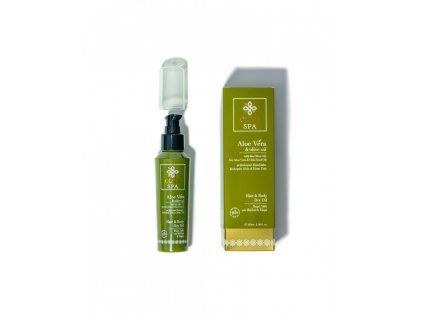 Aloe Vera & olive oil Suchý olej na vlasy a telo
