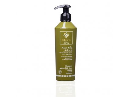 Aloe Vera & olive oil Šampón proti vypadávaniu vlasov