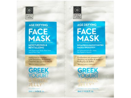 Greek yogurt Maska na tvár