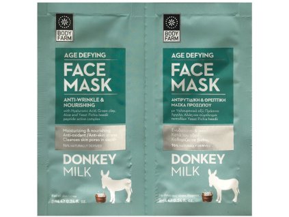 Donkey milk Maska na tvár