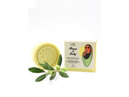 Vis Olivae Organické mydlo pre deti a tehotné ženy s kamilkou  100 g  Vis Olivae Mama & baby soap with chamomile organic