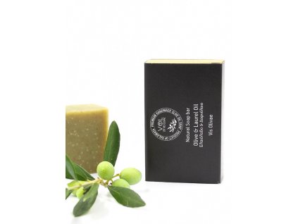 Vis Olivae Prírodné mydlo s olivovým a vavrínovým olejom  90 g proti vypadávaniu vlasov  Vis Olivae Olive and laurel oil soap natural