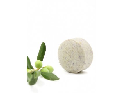 Vis Olivae Prírodné okrúhle mozaikové mydlo s levanduľou a žihľavou  Vis Olivae Round stone mosaic soap lavender and nettle, all natural