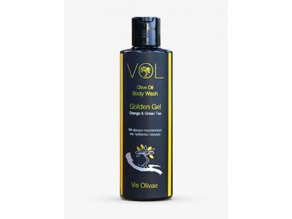 Vis Olivae Sprchovací gél s vôňou pomaranča a zeleného čaju  250 ml  Vis Olivae Golden shower gel orange & green tea