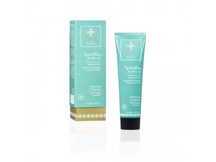 Spirulina & Olive oil Bieliaca zubná pasta - 5/2024  Spirulina & Olive oil Whitening Toothpaste