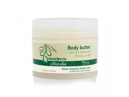 Olive-Elia Body butter donkey milk  Macrovita Olive-Elia