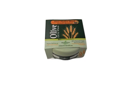 Herbolive Maska na vlasy s pšenicou - hydratačná pre suché a krehké vlasy  Herbolive Hair hydro mask with wheat