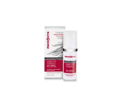 Macrovita Komplexný krém na oči s ryžou, nechtíkom a koenzýmom Q10 - 9/2025  Macrovita Complete formula eye cream