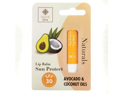 Olive Spa Sun Protect Lip Balm Avocado  Olive Spa