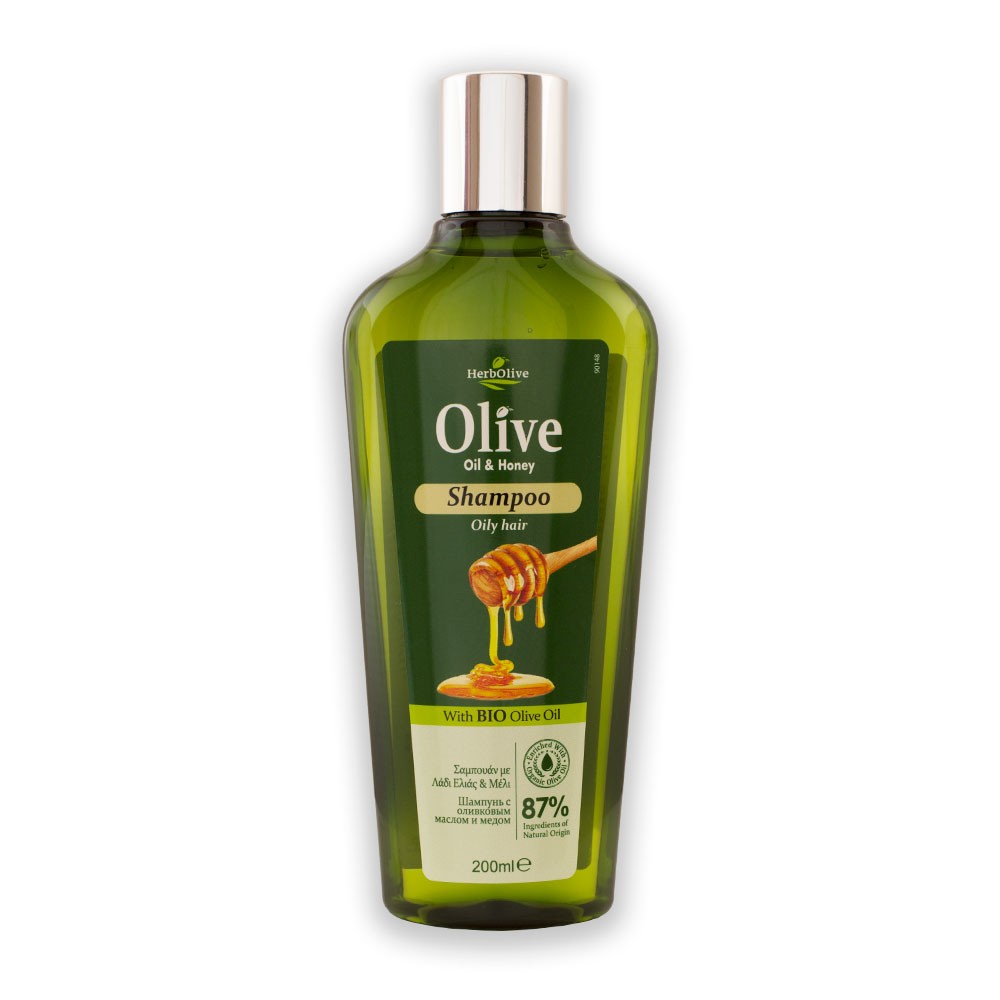 Madis Herbolive Shampoo for oily hair with honey - Šampón s medom (mastné vlasy)  200 ml