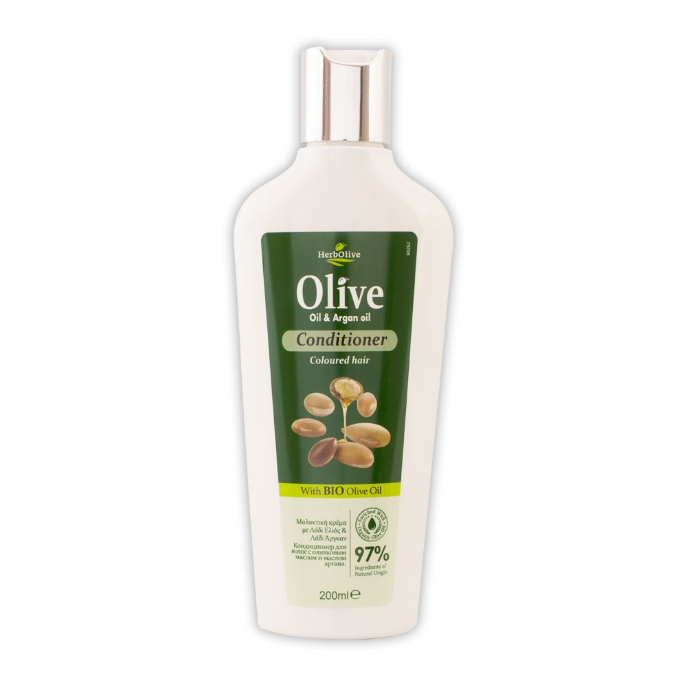 Madis Herbolive Conditioner for coloured hair with argan oil - Kondicionér s arganovým olejom (farbené vlasy)  200 ml