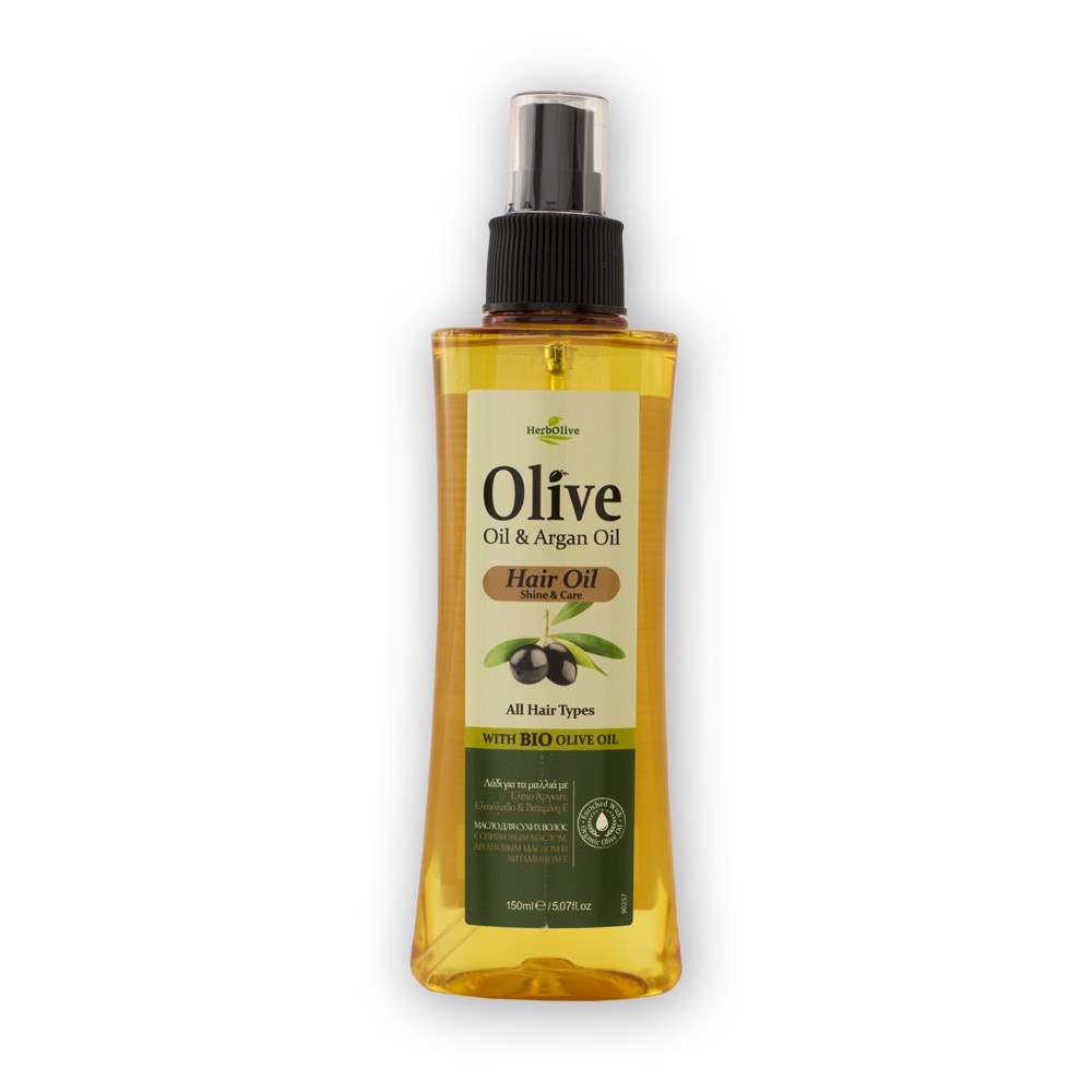 Madis Herbolive Hair oil with argan oil - Arganový olej na vlasy  150 ml