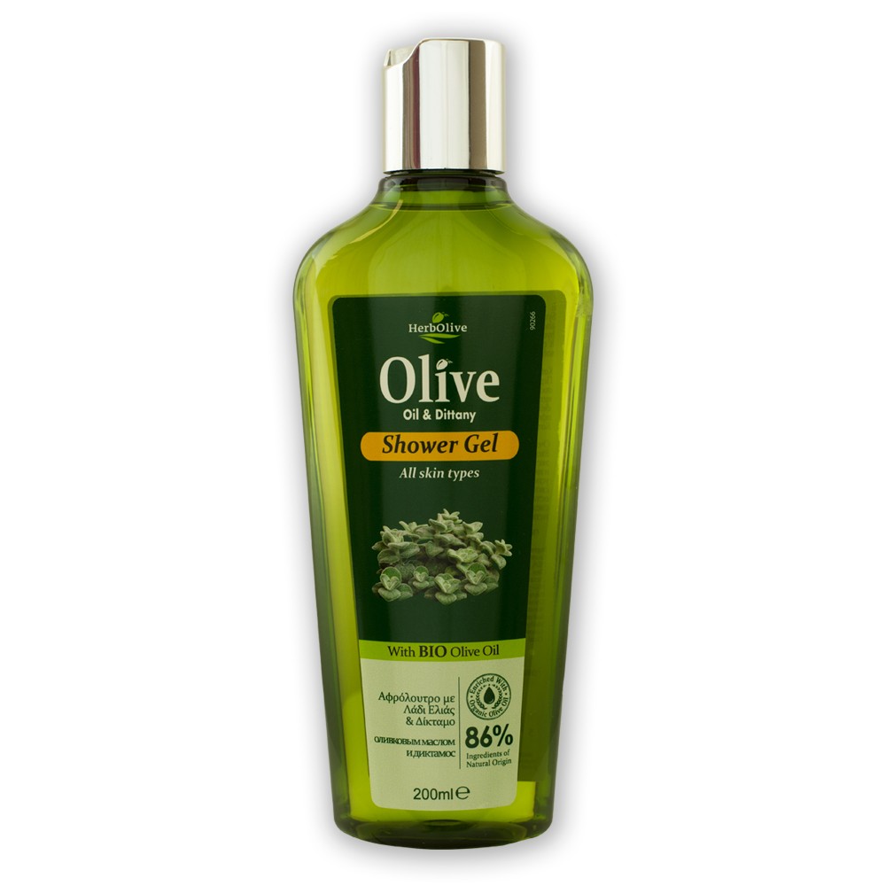 Madis Herbolive Body shower gel with cretan dittany - Sprchovací gél s Cretan dittany  200 ml