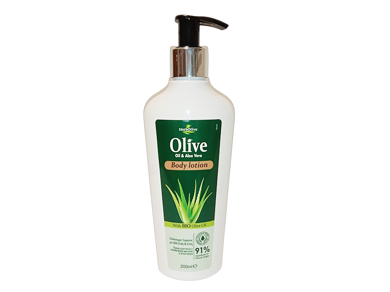 Madis Herbolive Body lotion with aloe vera - Telové mlieko s aloe vera  200 ml