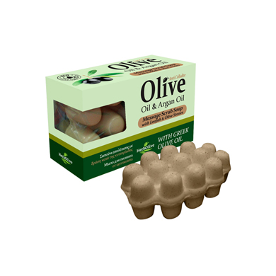 Madis Herbolive Massage soap with argan oil - Masážne mydlo s arganovým olejom  100g