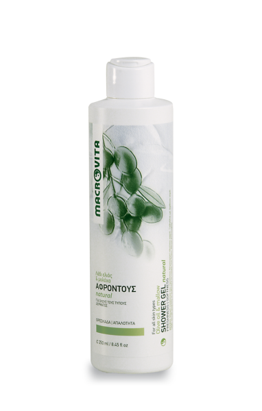 Macrovita Olive Oil Shower gel natural - Sprchovací gél natural  250 ml