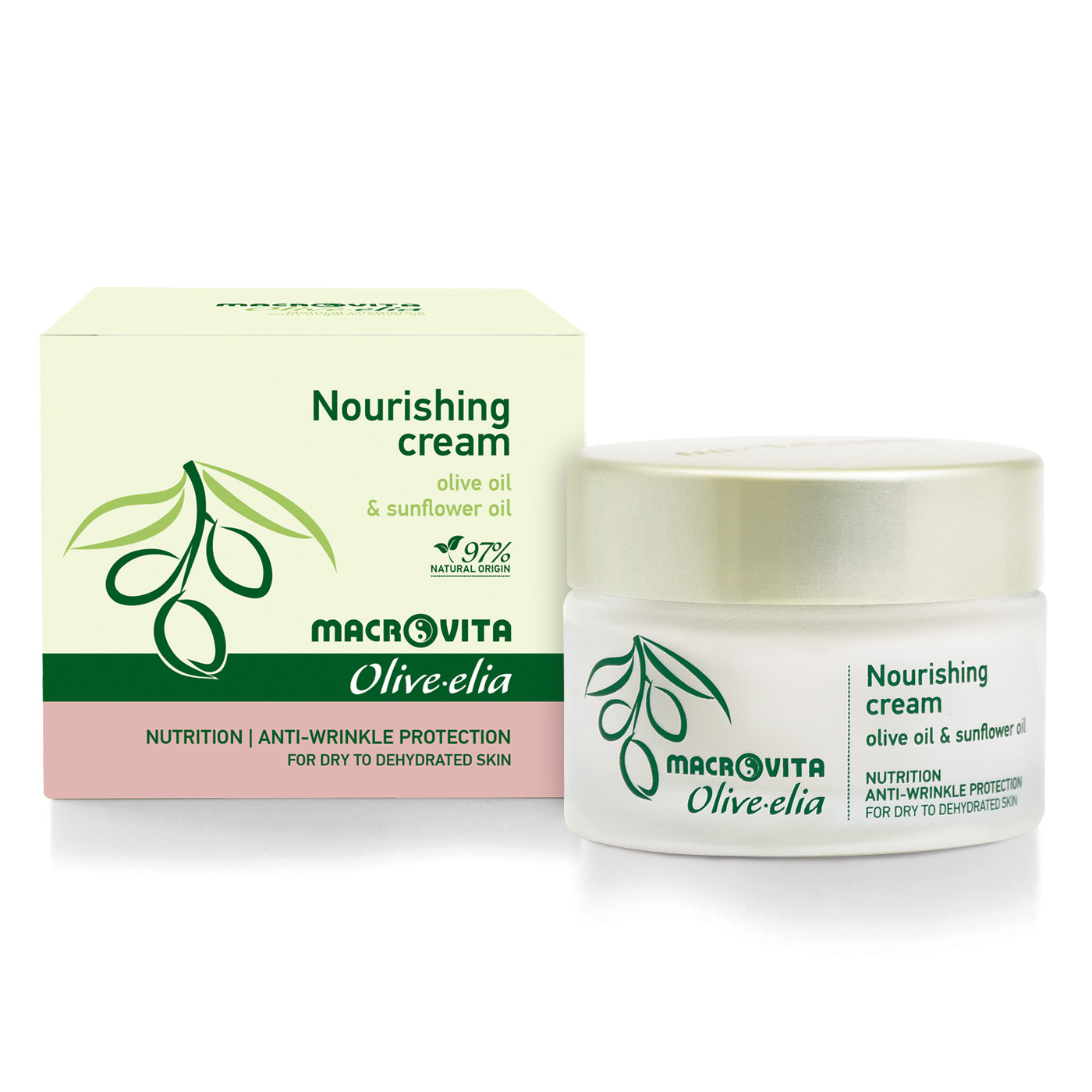Macrovita Olive-Elia Nourishing cream - Výživný krém  50 ml