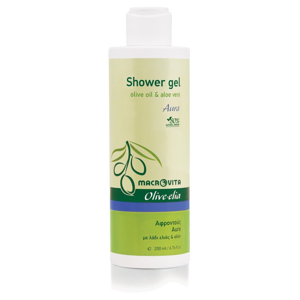 Macrovita Olive-Elia Shower gel aura - Sprchovací gél aura  200 ml