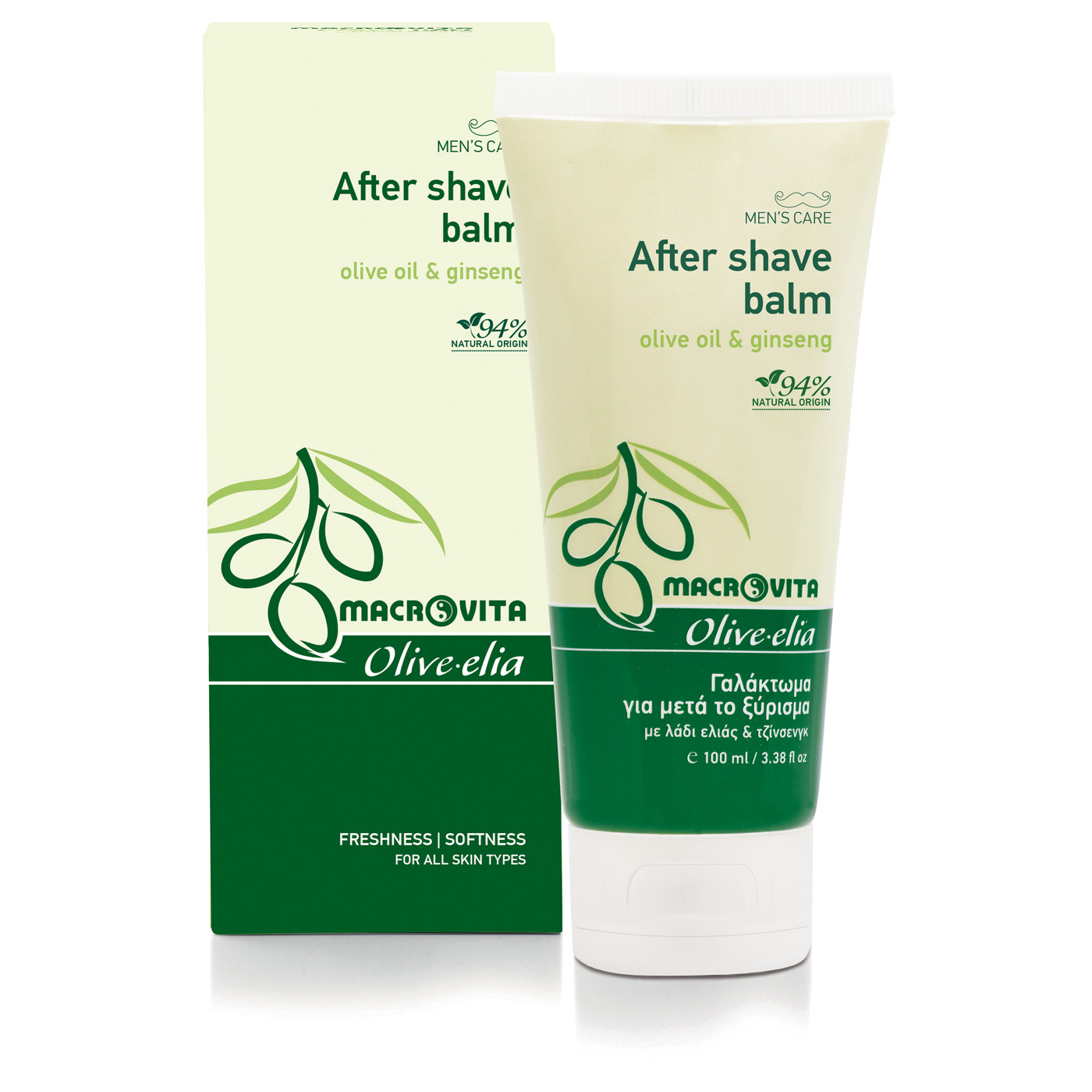 Macrovita Olive-Elia After shave balm - Balzam po holení  100 ml