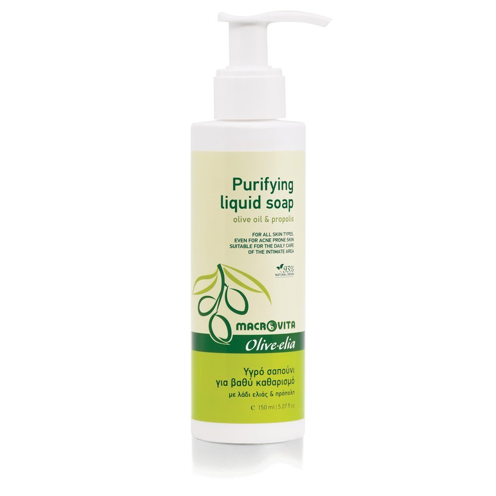 Macrovita Olive-Elia Purifying liquid soap - Čistiace tekuté mydlo  150 ml