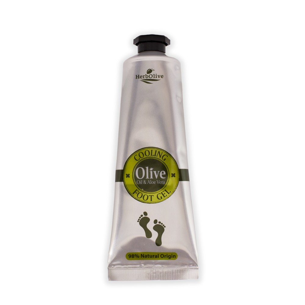 Madis Herbolive Foot alum cooling gel - Chladivý gél na nohy  75 ml