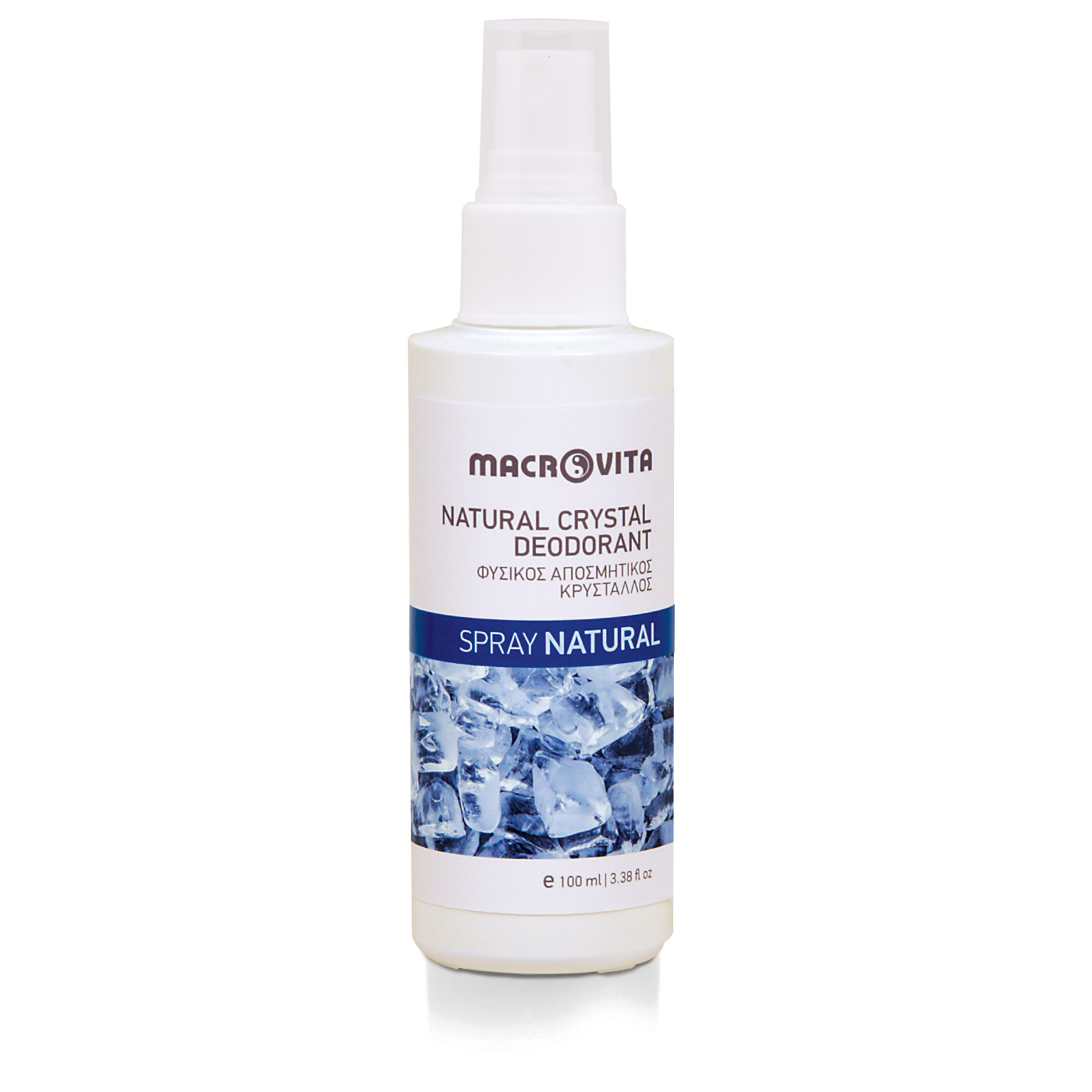 Macrovita Natural Crystal Deodorants Natural crystal deodorant spray natural - Prírodný sprejový dezodorant  100 ml