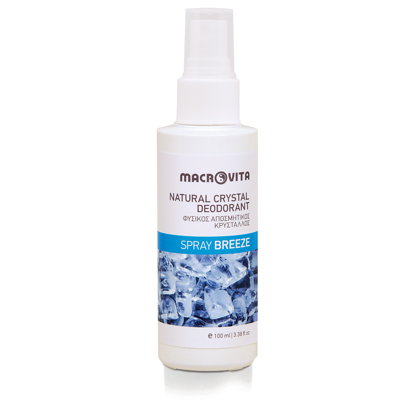 Macrovita Natural Crystal Deodorants Natural crystal deodorant spray breeze - Prírodný sprejový dezodorant s morskou vôňou  100 ml