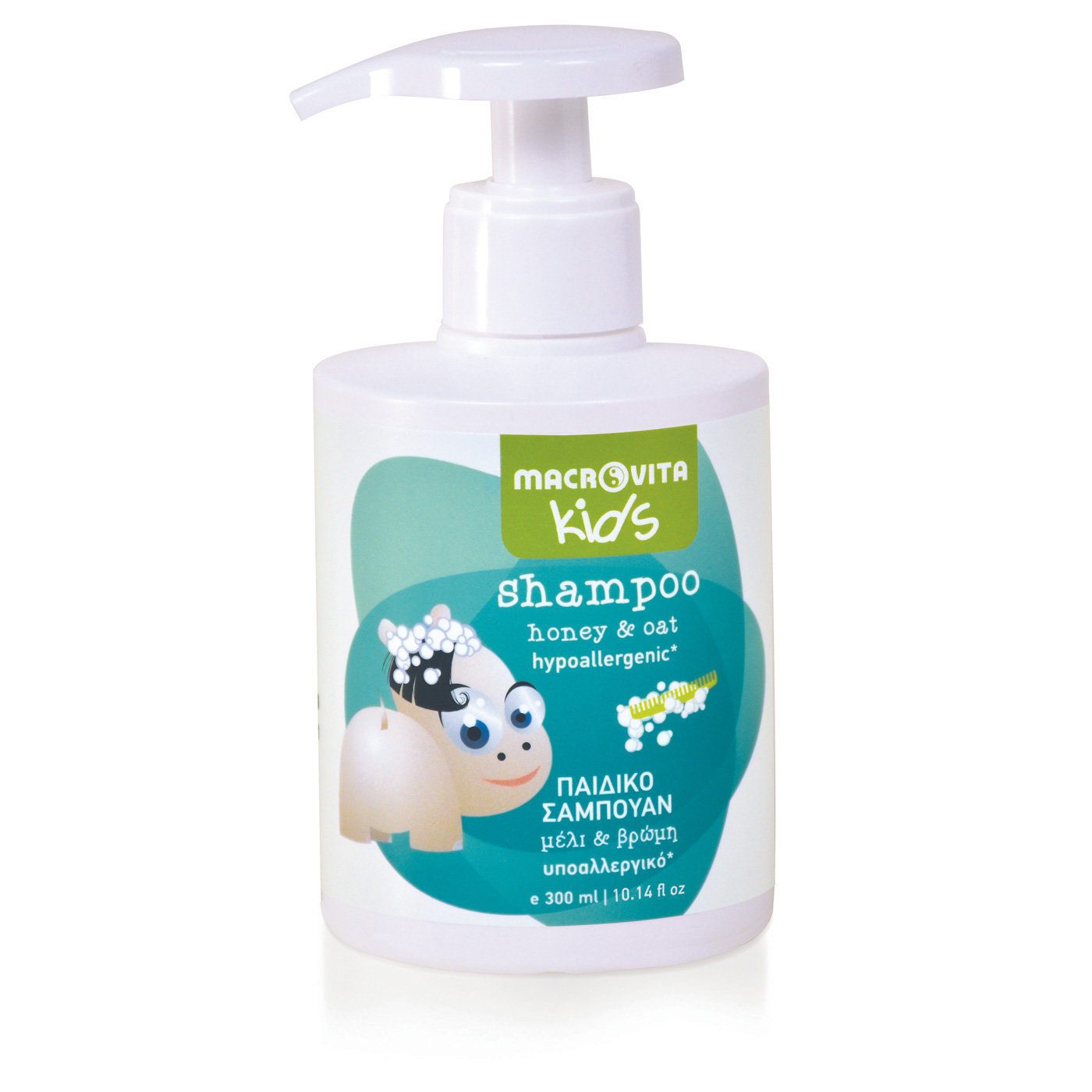 Macrovita Hippo Kid Shampoo for kids - Šampón pre deti 3+  300 ml
