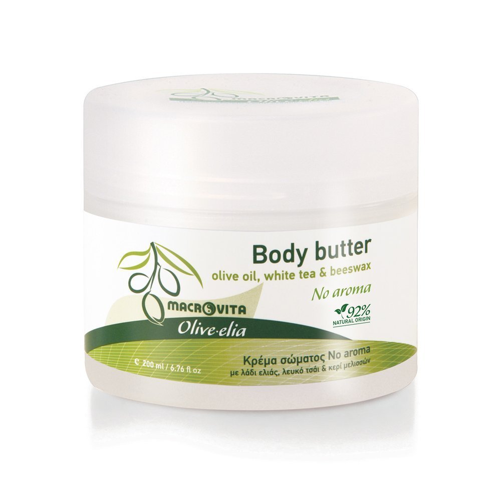 Macrovita Olive-Elia Body butter no aroma - Telové maslo bez vône  200 ml