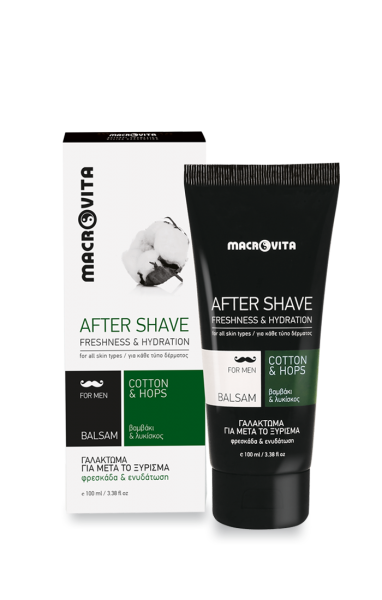 Macrovita  Cotton product line for men After shave balsam - Balzam po holení  100 ml
