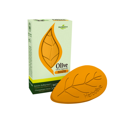 Madis Herbolive Leaf soap with exotic fruits - Mydlo v tvare listu s exotickým ovocím  80 g