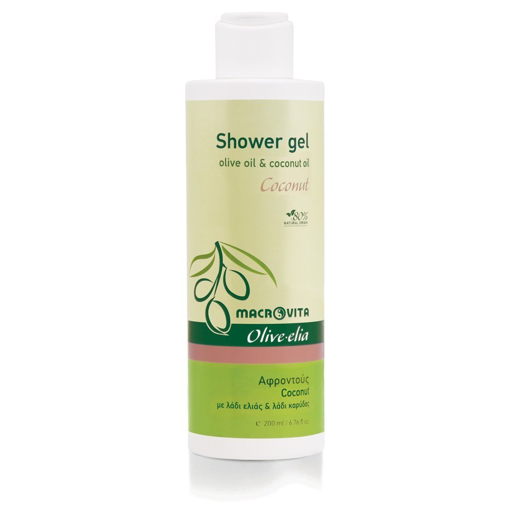 Macrovita Olive-Elia Shower gel coconut - Sprchovací gél s kokosom  200 ml