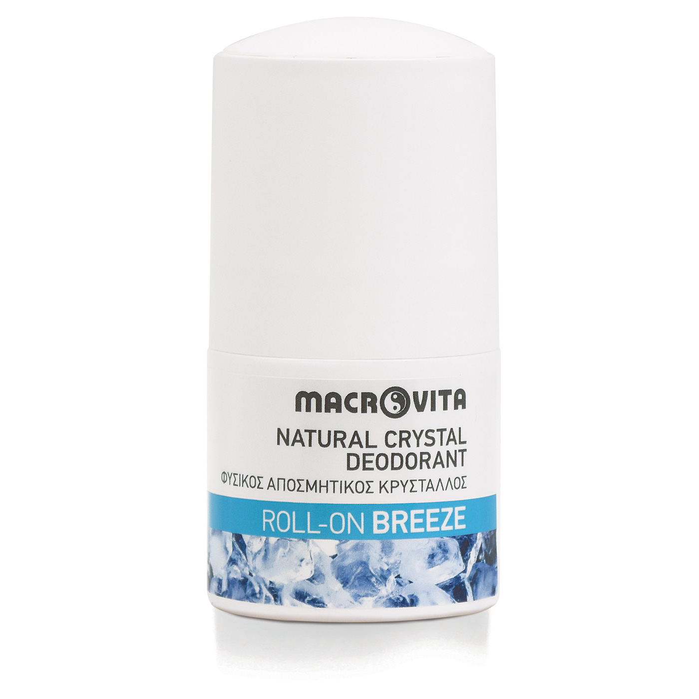 Macrovita Natural Crystal Deodorants Natural crystal deodorant roll-on breeze - Prírodný guľôčkový dezodorant s morskou vôňou  50 ml