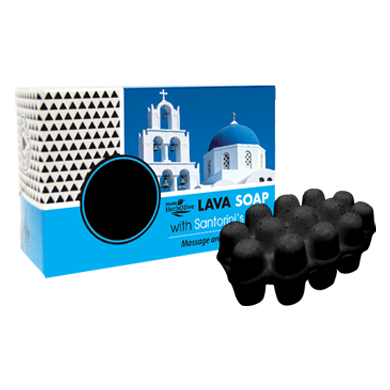 Madis Herbolive Massage Soap Lava & Vine’s Extract - Masážne mydlo s extraktom z lávy a viniča  100 g
