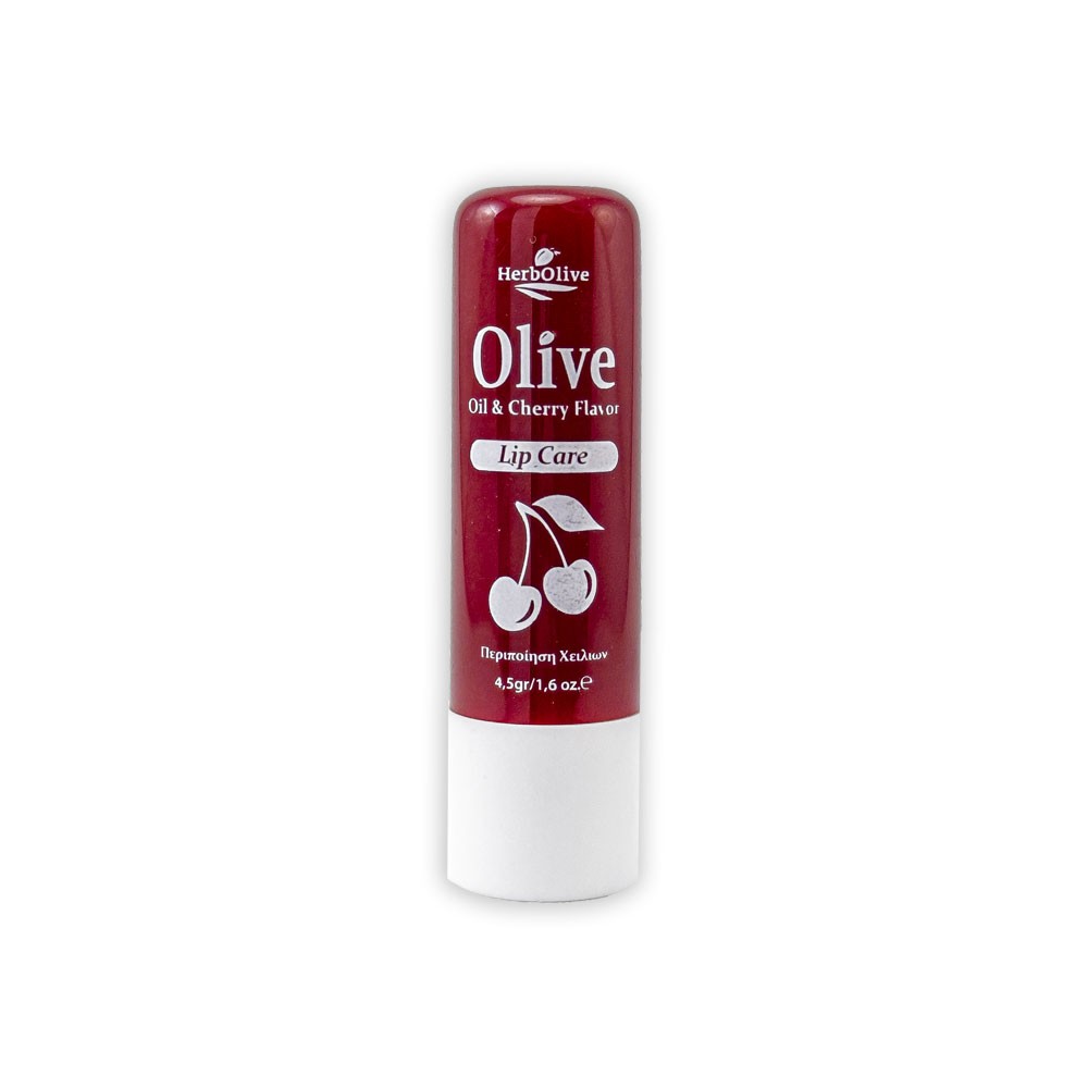 Madis Herbolive Lip balm with cherry - Balzam na ústa s čerešňovou príchuťou  4,5 g