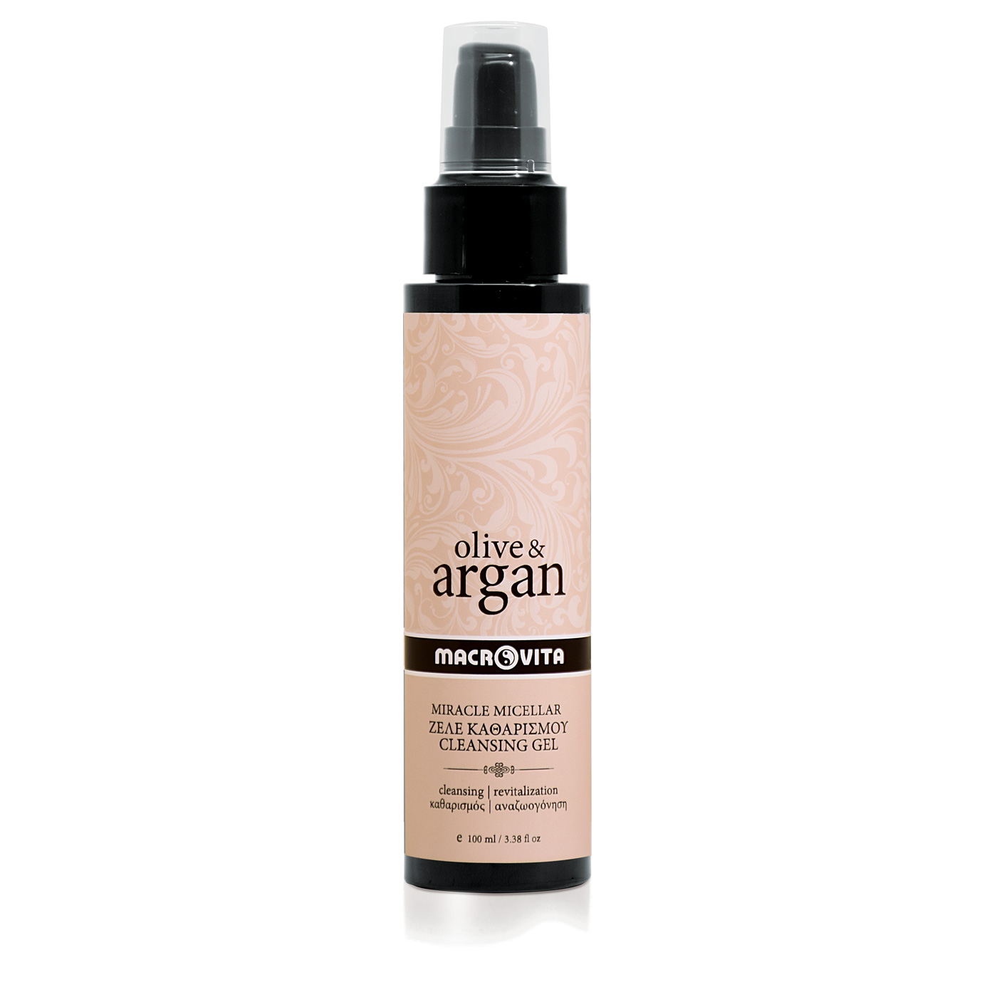 Macrovita Olive & Argan Miracle micellar cleasing gel - Micelárny čistiaci gél na tvár  100 ml