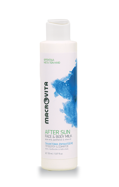 Macrovita After sun face & body milk - Mlieko po opaľovaní na telo a tvár  150 ml