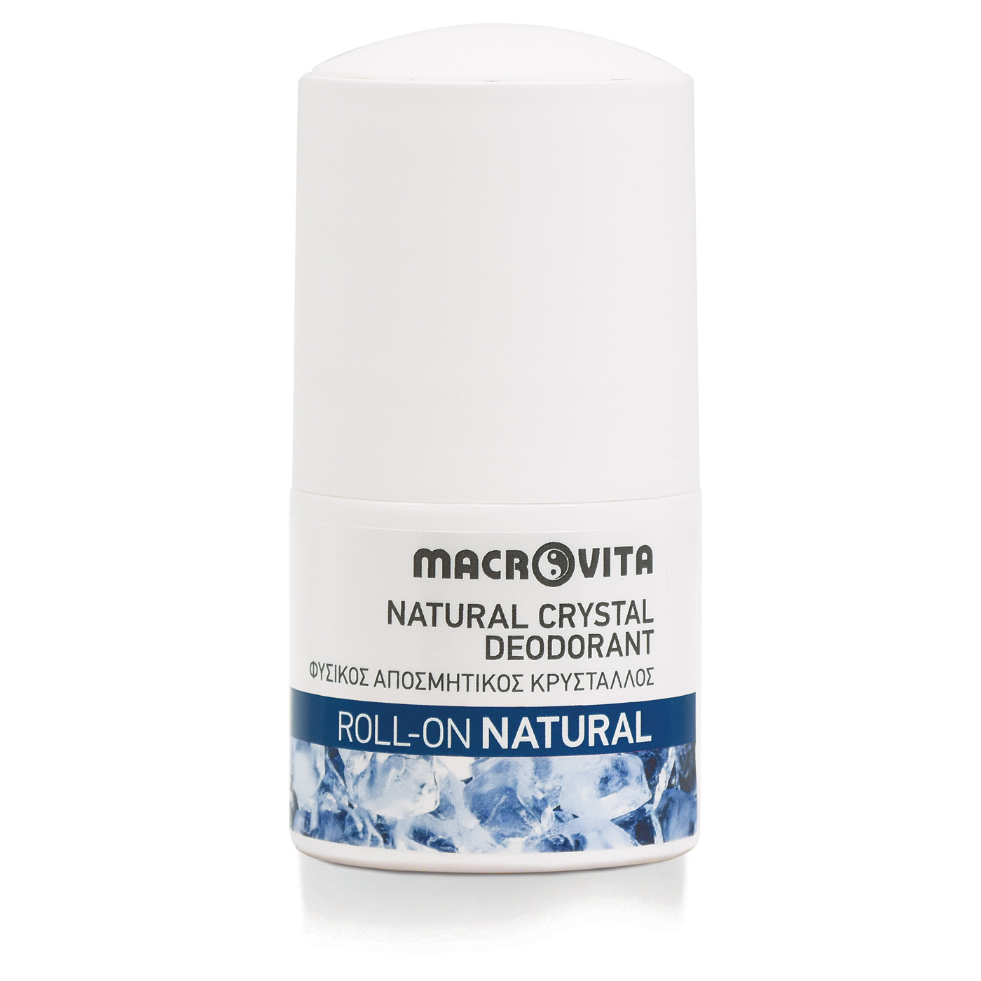 Macrovita Natural Crystal Deodorants Natural crystal deodorant roll-on natural - Prírodný guľôčkový dezodorant  50 ml