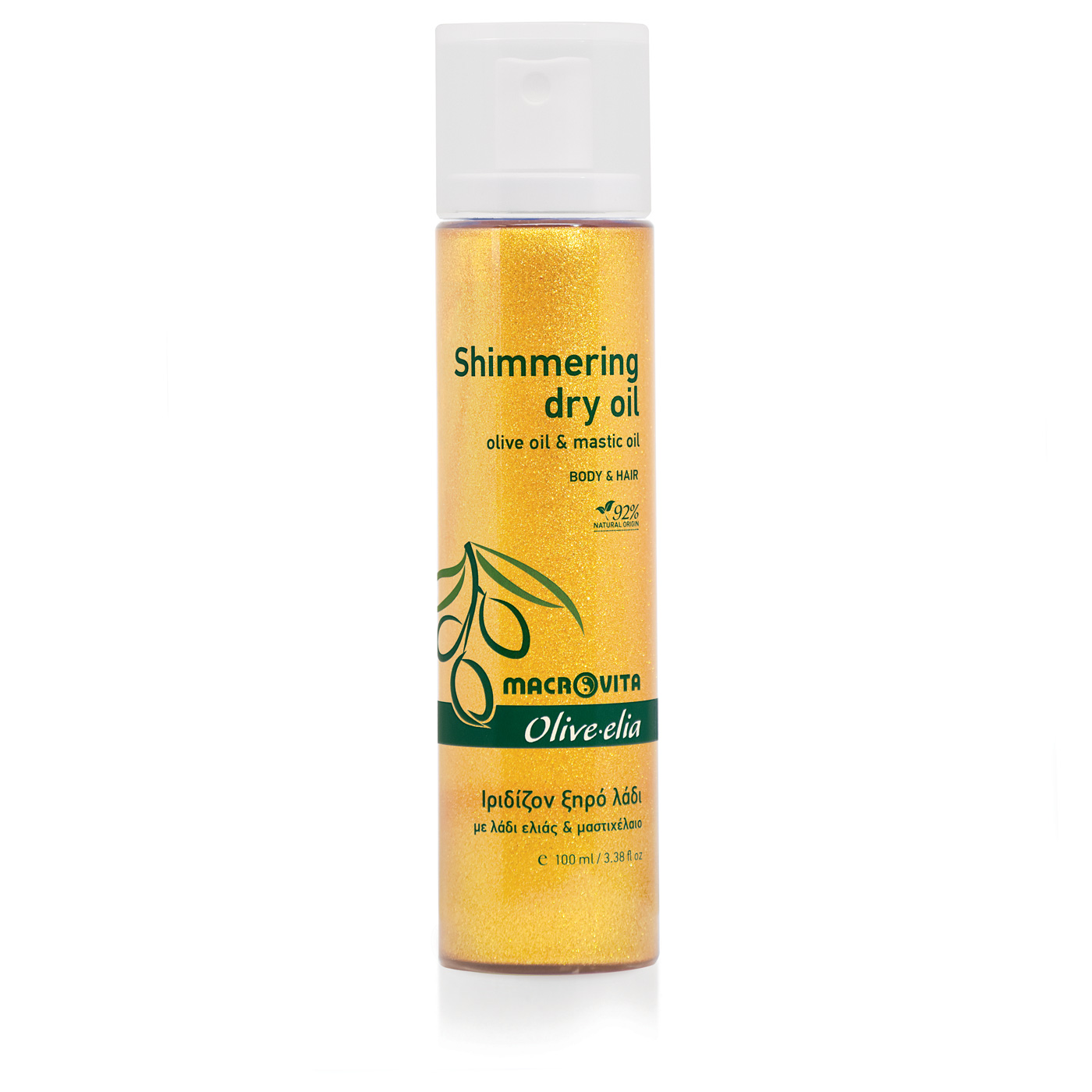 Macrovita Olive-Elia Shimmering dry oil - Trblietavý suchý olej  100 ml