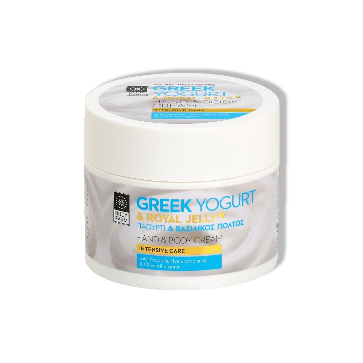 Bodyfarm Greek Yogurt & Royal jelly Hand & body cream - Krém na ruky a telo  200 ml