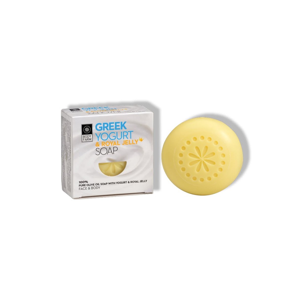 Bodyfarm Greek Yogurt & Royal jelly Soap - Mydlo 110 g