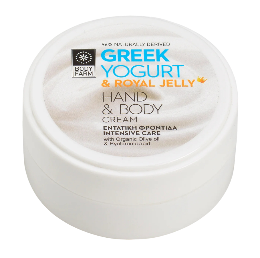 Bodyfarm Greek Yogurt & Royal jelly Hand & body cream - Krém na ruky a telo   50 ml