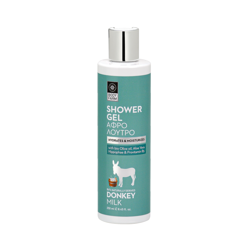 BodyFarm Donkey milk Shower gel - Sprchovací gél  250 ml