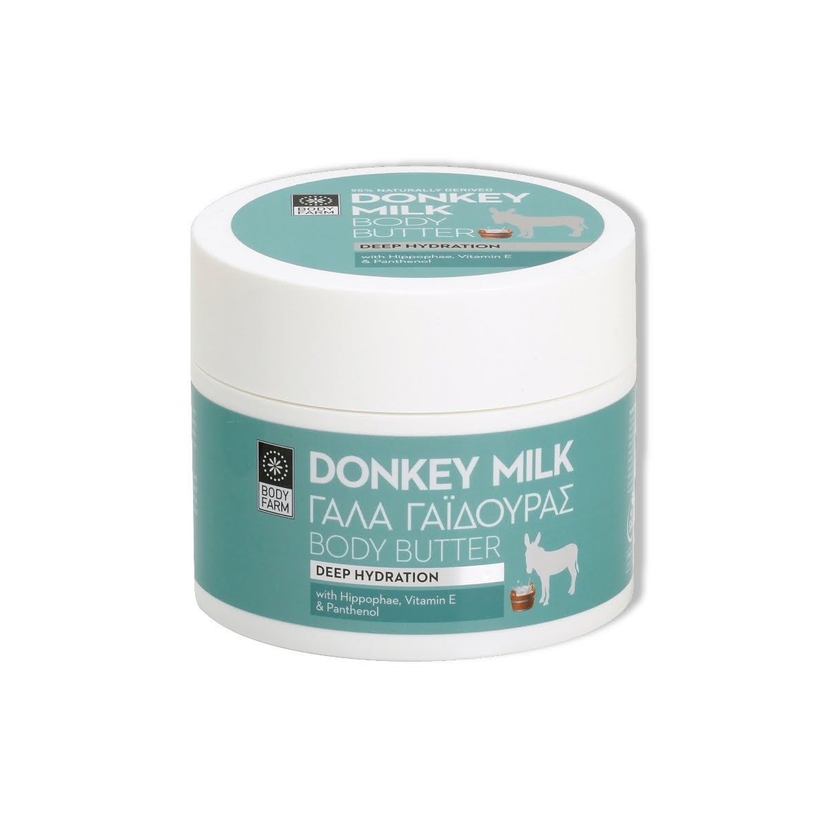 BodyFarm Donkey milk Body Butter - Telové maslo  200 ml